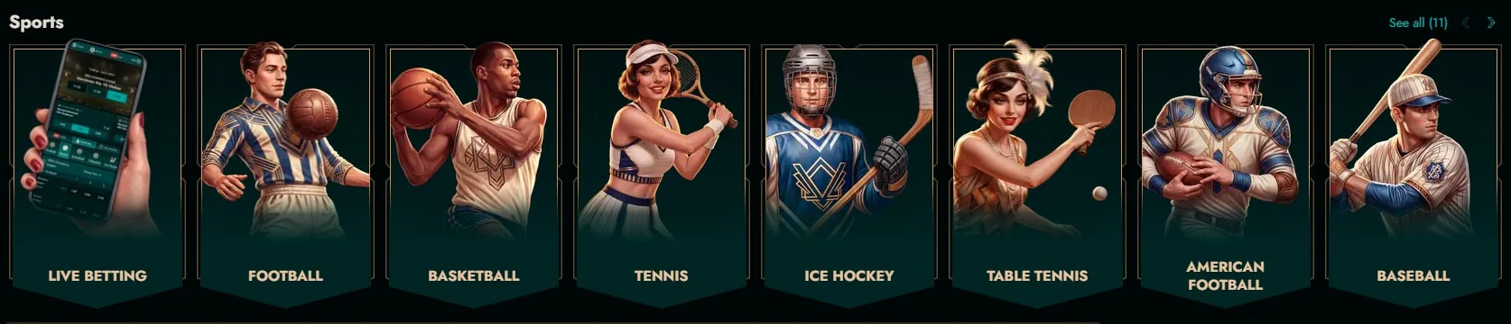 Sportabdeckung Dolly Casino